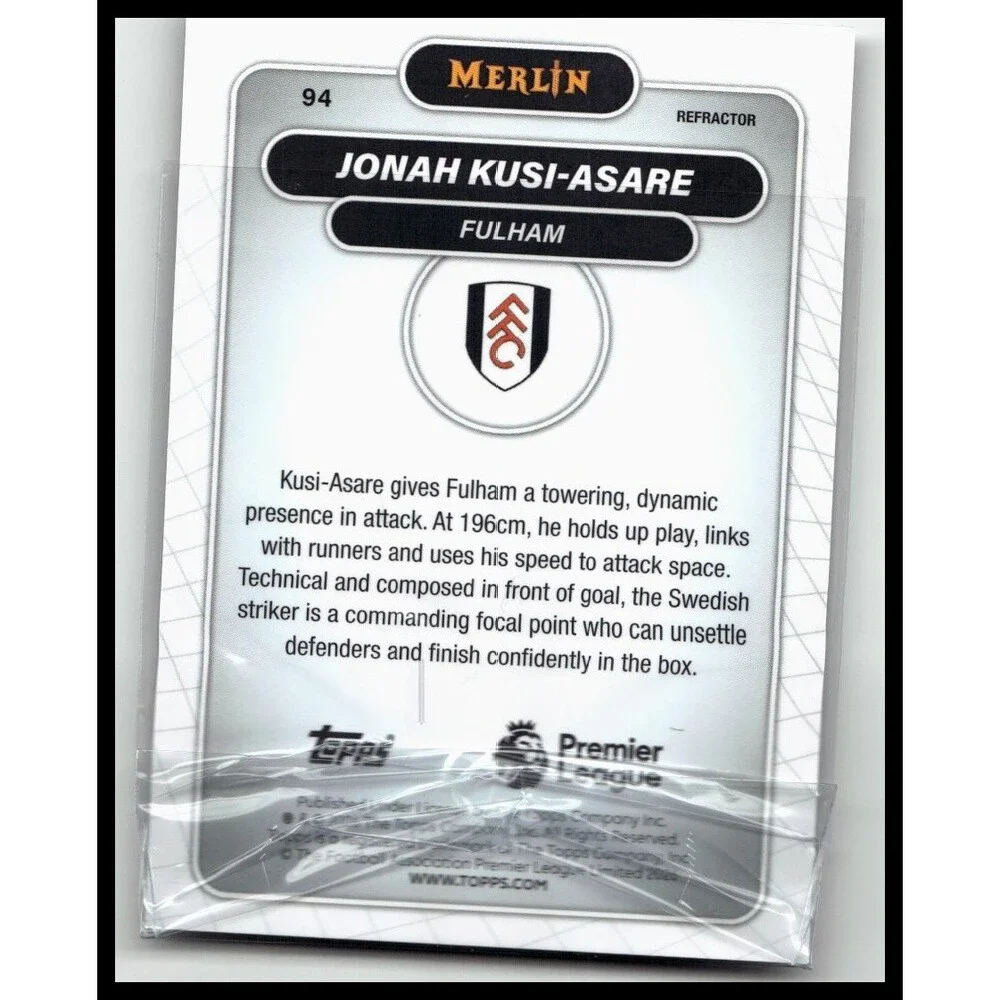2026 Merlin Premier League #94 Jonah Kusi-Asare Refractor
